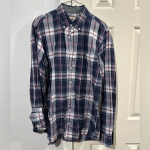 Jcrew men’s Plaid dress shirt